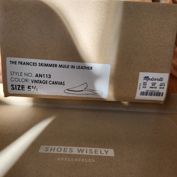 the frances skimmer mule in leather